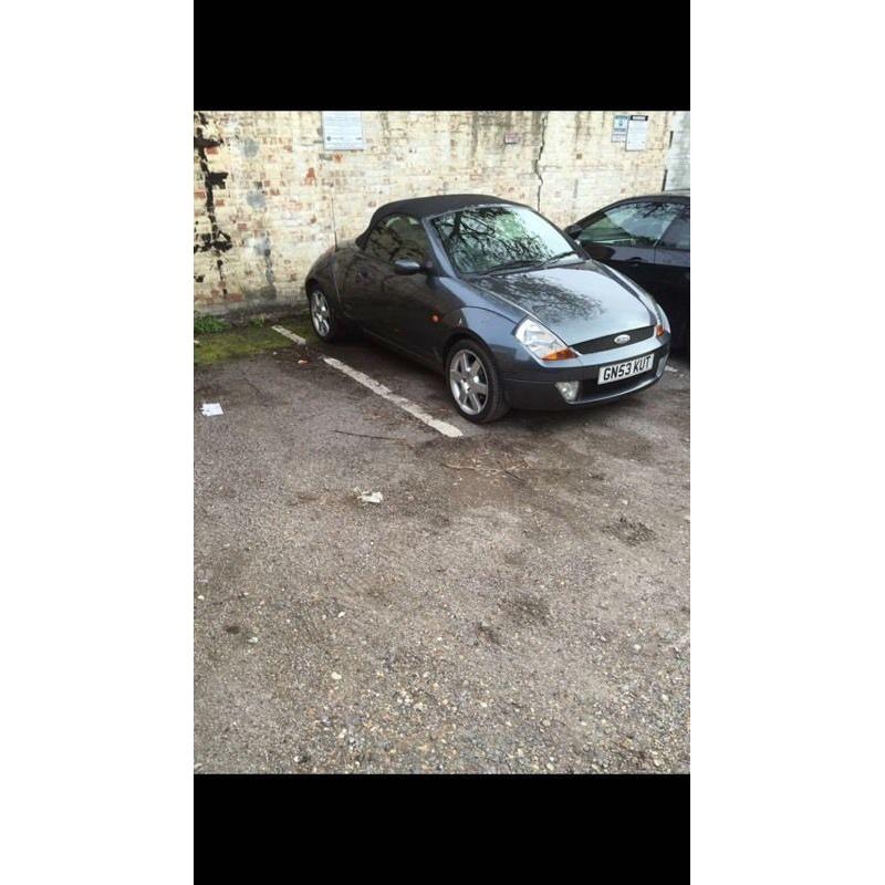 2003 ford streetka luxury 1.6 petrol