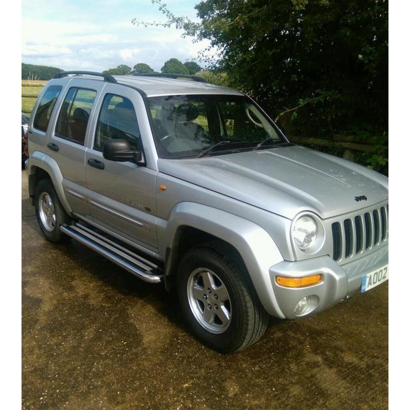 Jeep Cherokee 3.7 V6 auto 02 12 mths MOT 4x4