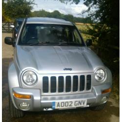 Jeep Cherokee 3.7 V6 auto 02 12 mths MOT 4x4