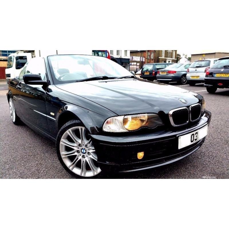 BMW 3 SERIES 318 PETROL CONVERTIBLE, EXCELLENT CONDITION, PART EXCHANGE WELCOME