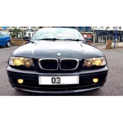 BMW 3 SERIES 318 PETROL CONVERTIBLE, EXCELLENT CONDITION, PART EXCHANGE WELCOME