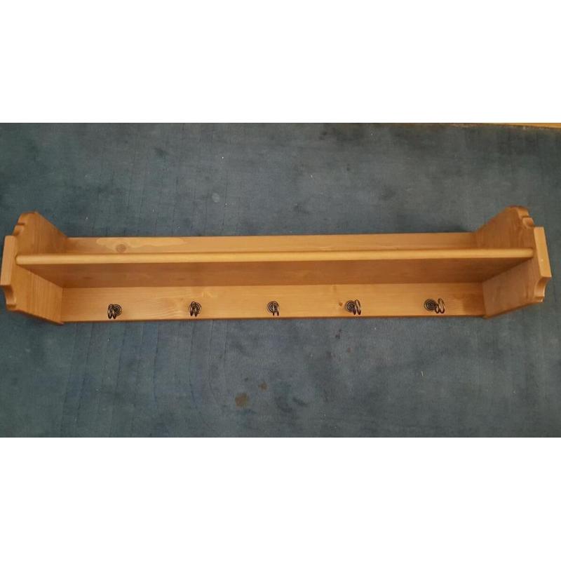 Ikea leksvik coat rack/hanging/shelf