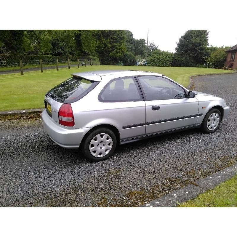 HONDA CIVIC 1.4i AUTOMATIC FULL YEAR MOT 3 DOOR EXCELLENT CONDITION