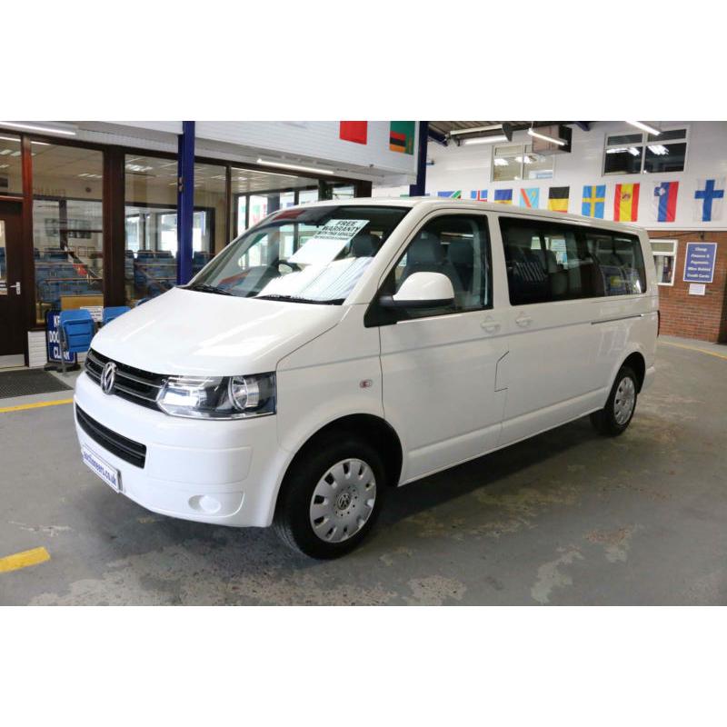 2011 VW TRANSPORTER SHUTTLE T30 SE 2.0TDI 102PS LWB 9 SEAT MINIBUS / VOLKSWAGON