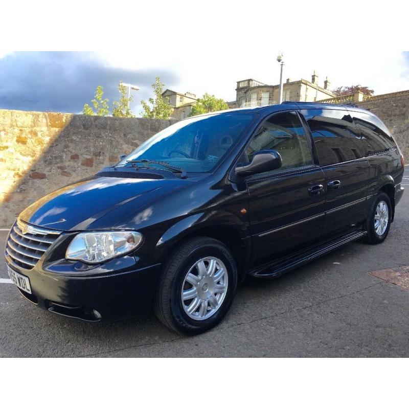 CHRYSLER GRAND VOYAGER LIMITED XS AUTO - STOW'N'GO, FULL LEATHER, SAT NAV, REAR DVD, ELECTRIC DOORS