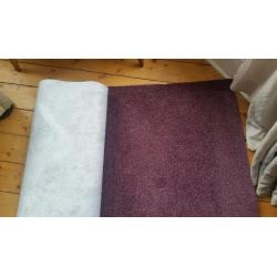 Brand New Carpet 13ft x 20ft - Deep Purple