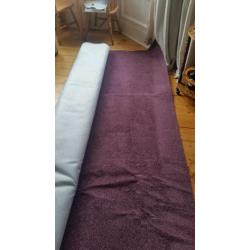 Brand New Carpet 13ft x 20ft - Deep Purple