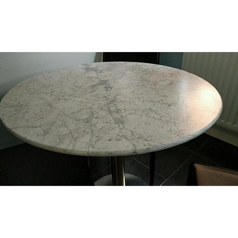 John Lewis marble kitchen table and chairs