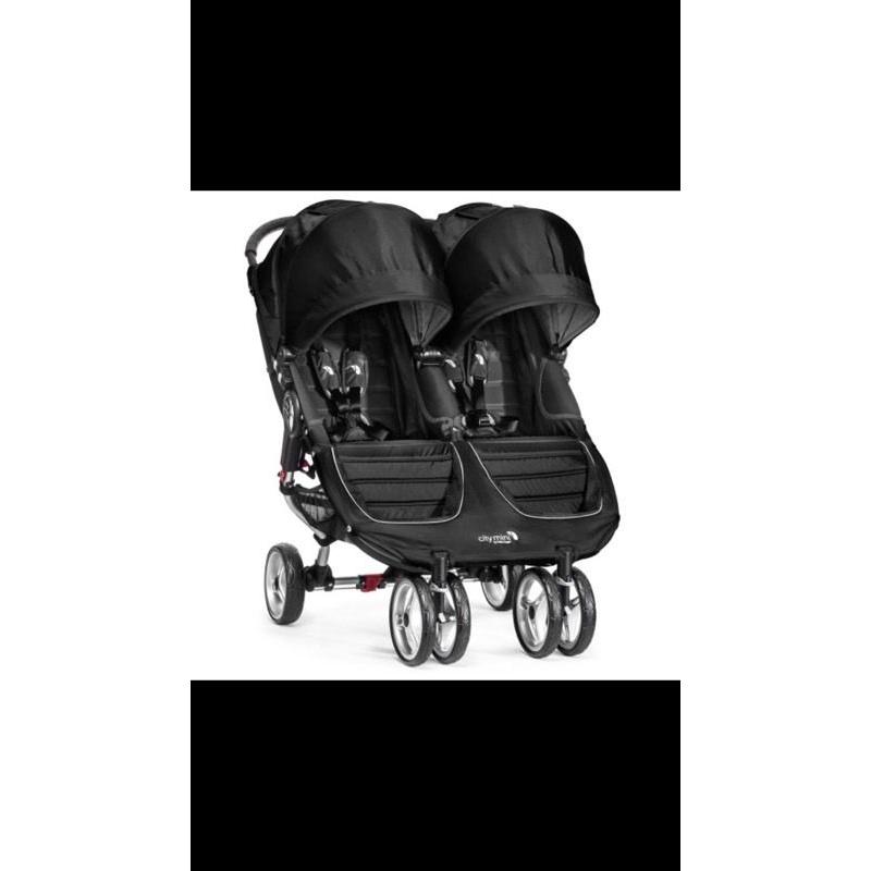 Double buggy / city mini double stroller