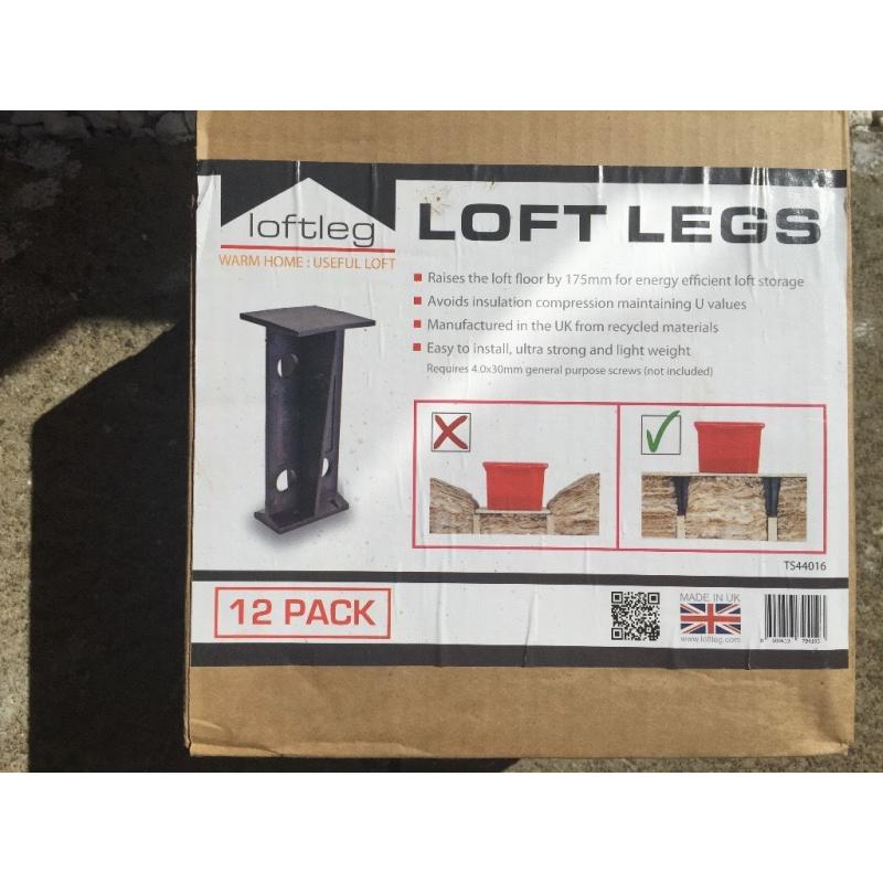 Loftlegs x 60 to improve storage and protect insulation