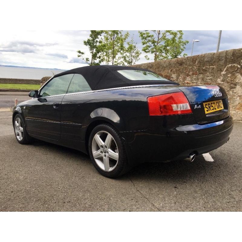 AUDI A4 2.4 CONVERTIBLE - NEW TIMING BELT, WATER PUMP, FULL LEATHER, ALLOYS, HIGH SPEC CAR