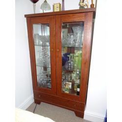 GLASS DISPLAY CABINET