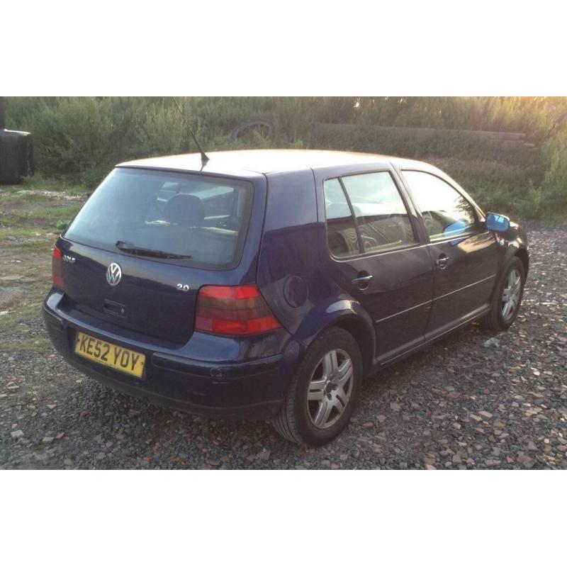 Volkswagen Golf GTI 115 2litre Petrol 87,000 miles Spares or Repairs Full Leather Interior 87