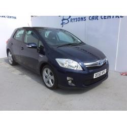 TOYOTA AURIS 1.8 VVTi Hybrid T Spirit CVT Auto (blue) 2010