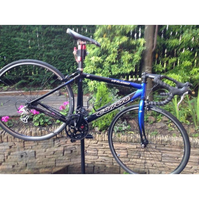 Carrera virtuoso road pro road bike- excellent condition- suit 5'4- 5'9"