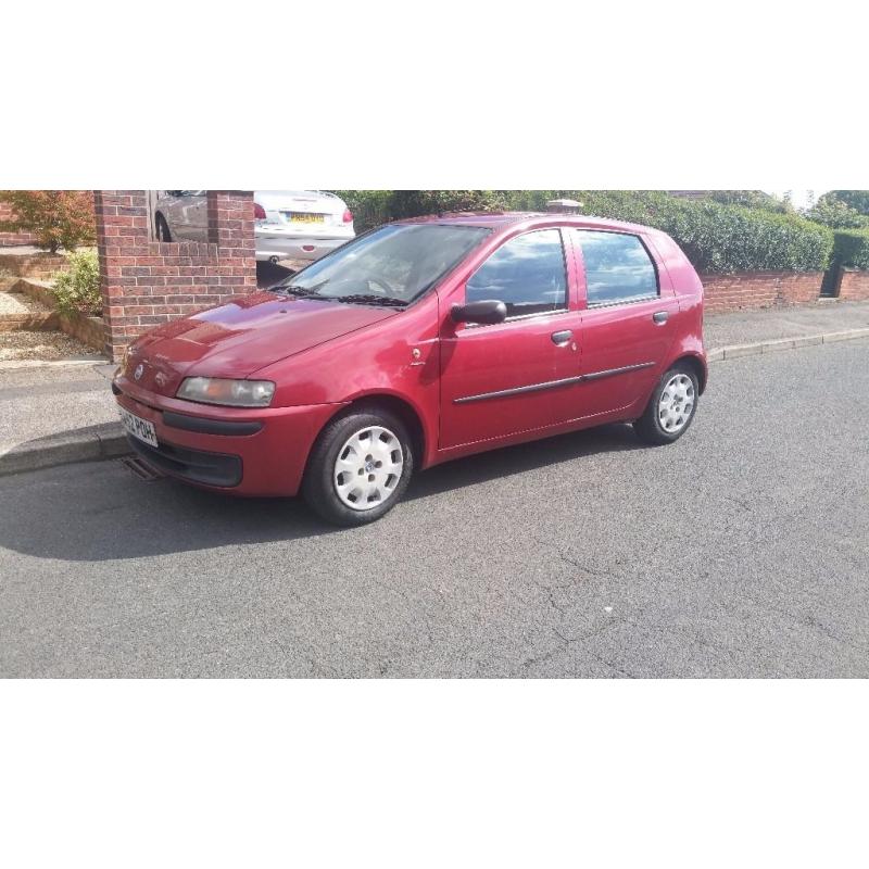 Fiat Punto Active 5 door Genuine Low Milage