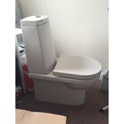 New heritage toilet with soft closing lid