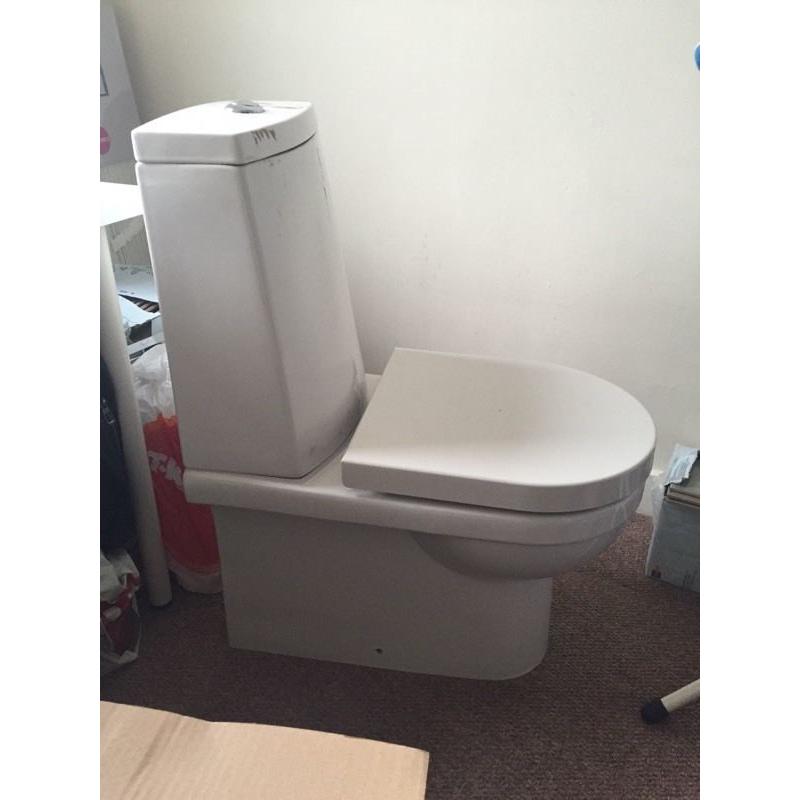 New heritage toilet with soft closing lid