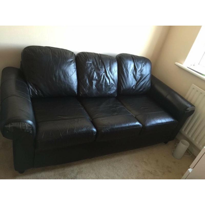 Black sofa for free