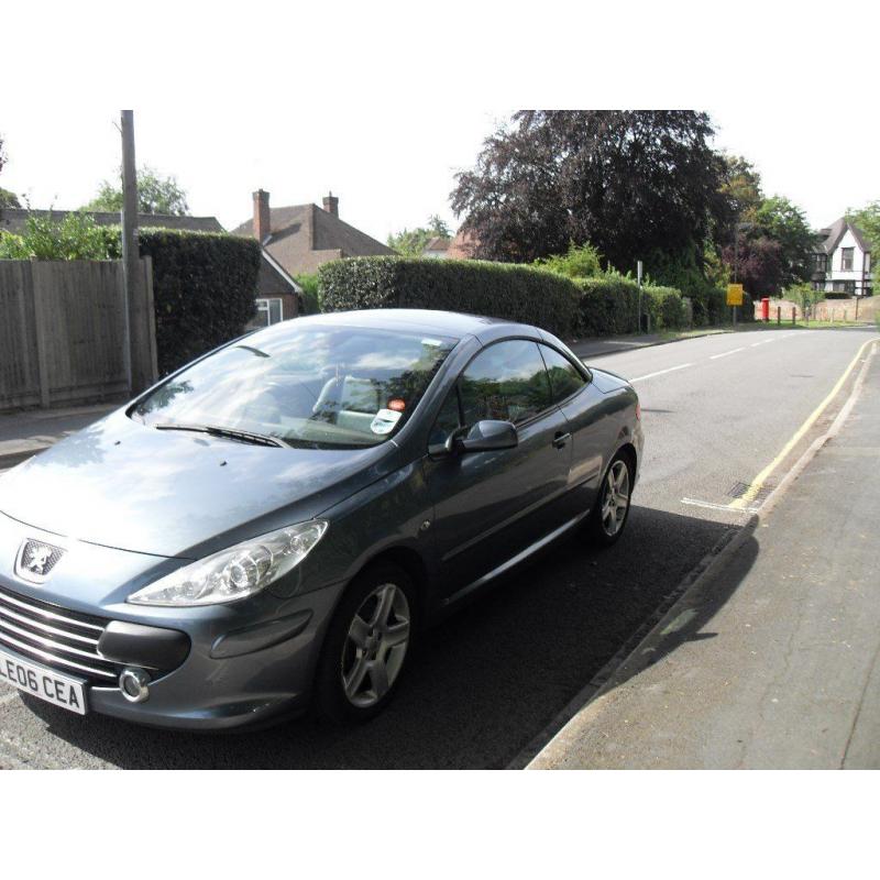 PEUGEOT 307 CC SPORT SE 2.0 HDI 140 6 SPEED DIESEL NOT VAUXHAL CONVERTIBLE OR FOCUS CC