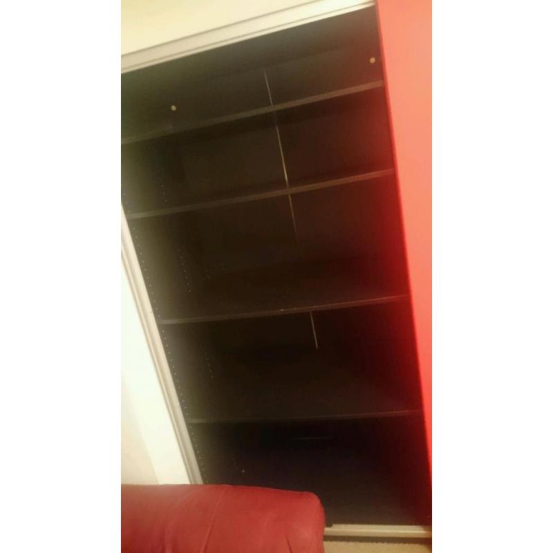 Red IKEA PAX Wardrobe