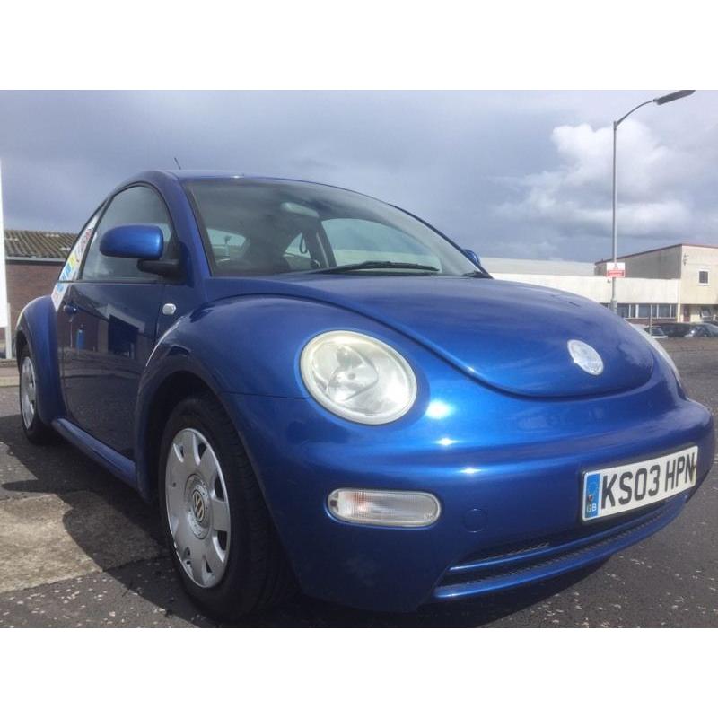 Volkswagen Beetle 1 owner service history