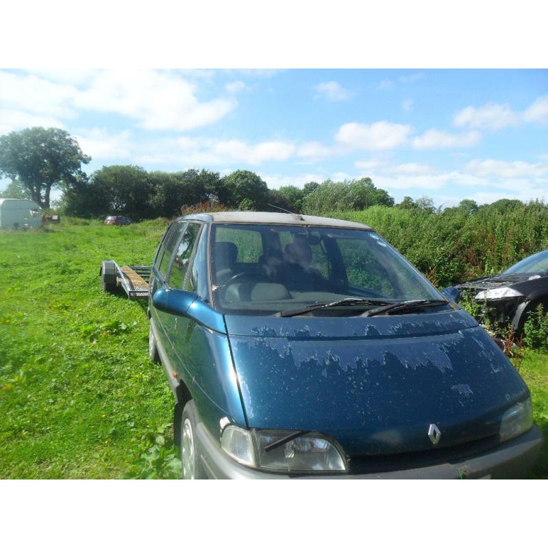 1994 renault espace 2.1 td seven seater mot 27 august good runner