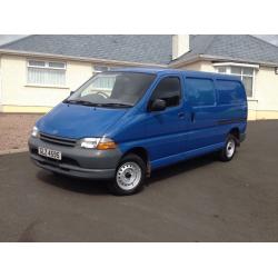 2000 Toyota Hiace LWB +++ 3 seat +++ PSVD +++ folding passenger seat +++ ideal for carpet fitter ++