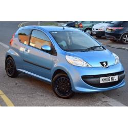 2008 PEUGEOT 107 URBAN MOVE 1.0**3 MONTHS WARRANTY AND BREAKDOWN RECOVERY**LONG MOT,JUST SERVICED