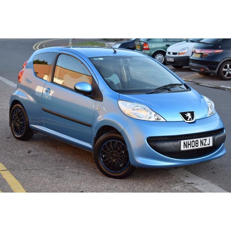 2008 PEUGEOT 107 URBAN MOVE 1.0**3 MONTHS WARRANTY AND BREAKDOWN RECOVERY**LONG MOT,JUST SERVICED