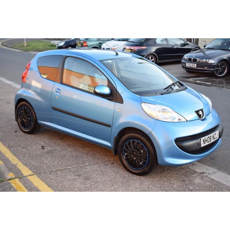 2008 PEUGEOT 107 URBAN MOVE 1.0**3 MONTHS WARRANTY AND BREAKDOWN RECOVERY**LONG MOT,JUST SERVICED