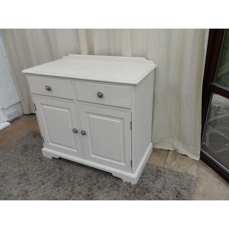 Pine 2 Door Painted Sideboard