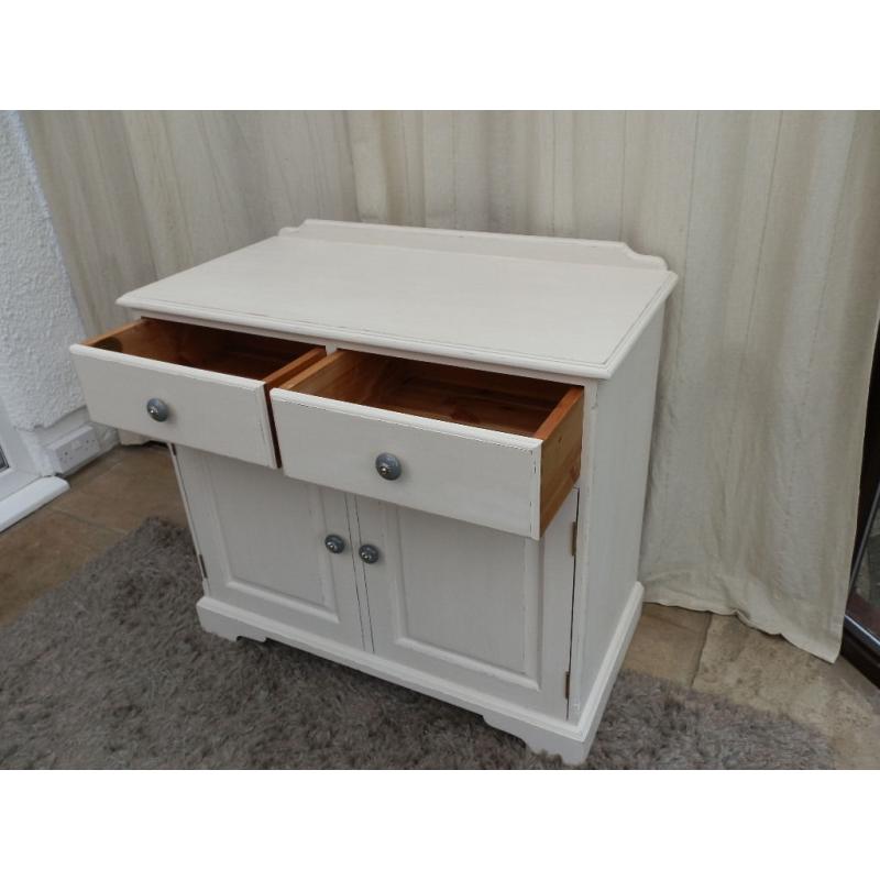 Pine 2 Door Painted Sideboard