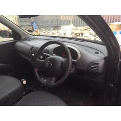 Nissan Micra 05 reg in Black 1.2ltr 5 door