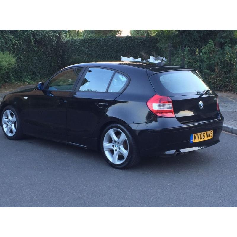 2006 Bmw 116 Black 1 year mot 3 owners