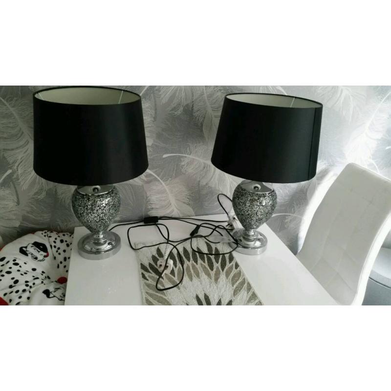 Excellent condition table lamps