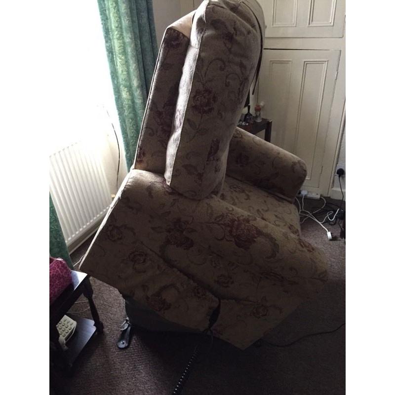 Rise and recline chair, new April 2016