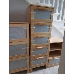 3 Piece Ikea Drawers