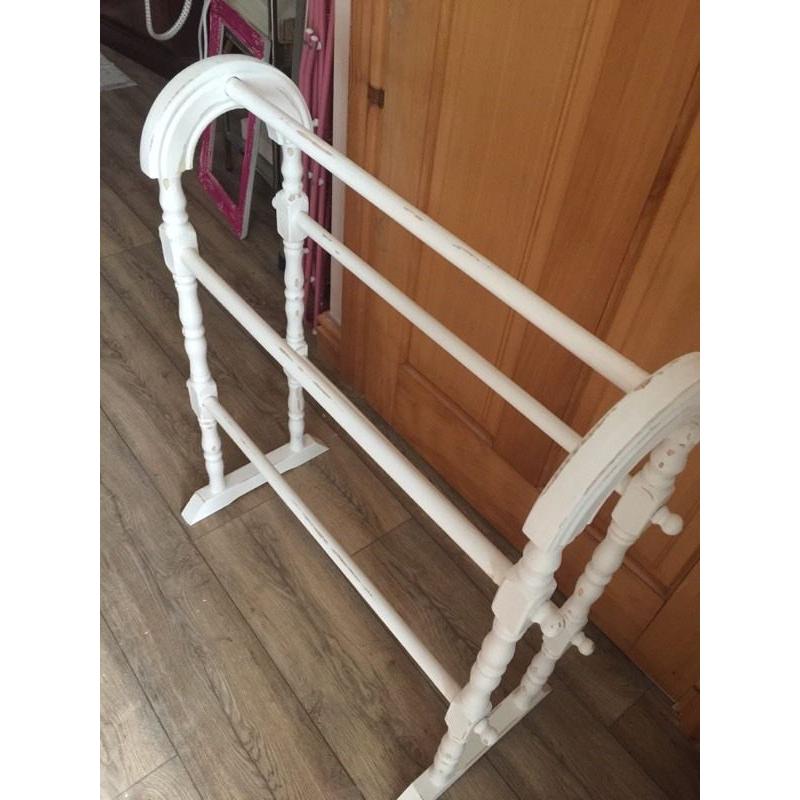 Antique towel rail