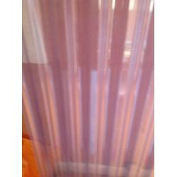 Plastic corrugated sheeting