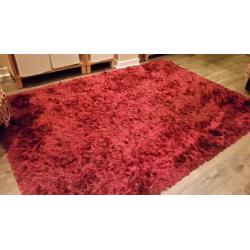 Large Wine Behar Rug