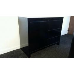 Black Gloss Sideboard