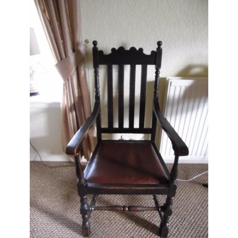 Extra Large antique chair