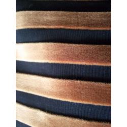 Black/Gold Velvet Fabric for Upholstery or Roman Blind