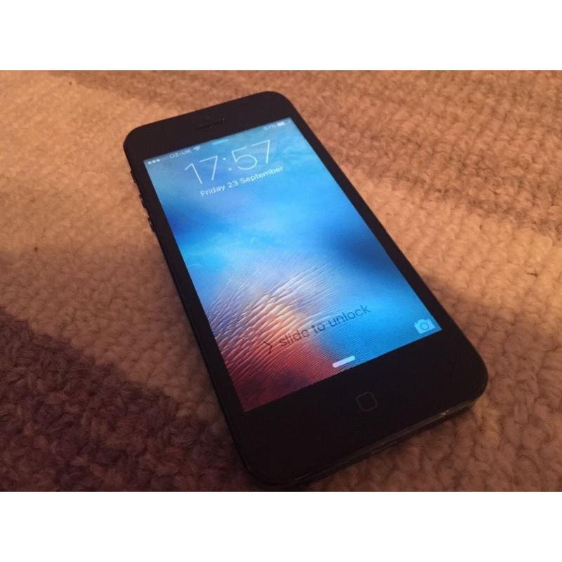 iPhone 5 on o2 16gb