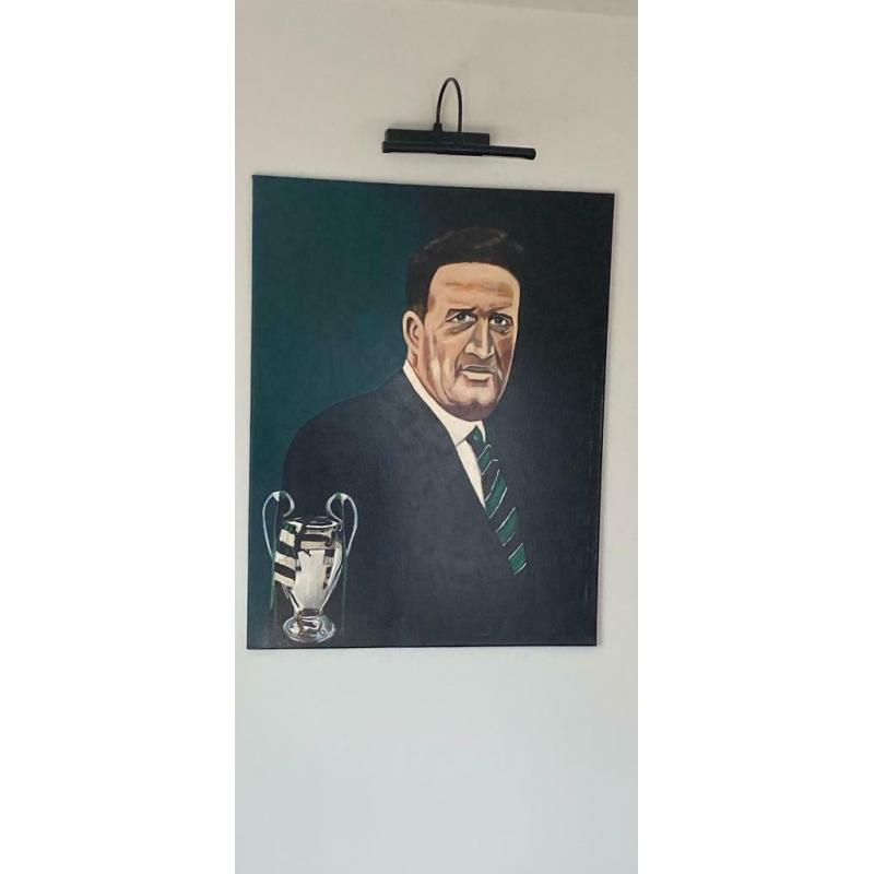 Jock Stein Hand painted oil painting