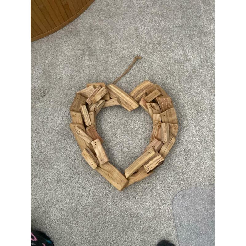 Wooden heart