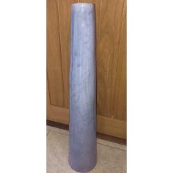 Large Ceramic Handmade Mauve Vase