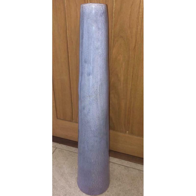 Large Ceramic Handmade Mauve Vase