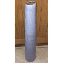 Large Ceramic Handmade Mauve Vase